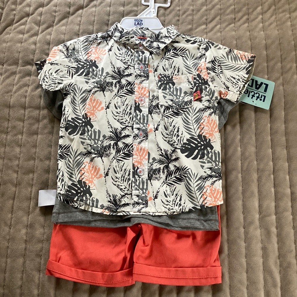 Toddler boy 3pc outfit. New with tags